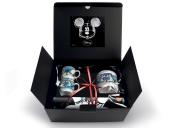 2 kubeczki + cukiernica + podkładka BLUE Mickey Disney Egan