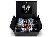 2 kubki + 2 podkładki BLUE Mickey Mouse Love Disney Egan