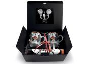 2 kubki + 2 podkładki RED Mickey Mouse Love Disney Egan