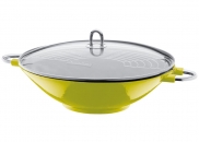 Wok CHAMBORD 37 zielony Bodum