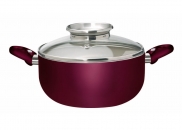 Garnek 24cm z pokrywką Passion BIOCERAMIX indukcja PENSOFAL