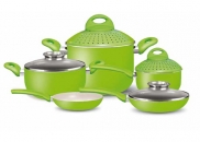 Garnek do mak. PastaSi 5l ziel. BIOCERAMIX indukcja PENSOFAL