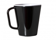 Kubek z uszkiem czarny Vialli Design SIENA 