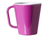 Kubek z uszkiem fuksja Vialli Design SIENA 