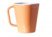 Kubek z uszkiem pomarańczowy Vialli Design SIENA 