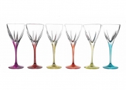 Komplet 6 szt kieliszków Goblet 250 ml FUSION KAMIKAZE RCR