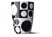 Komplet termokubków 4 szt czarne Verner Panton MENU