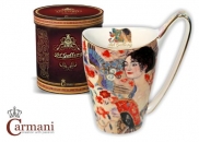 Kubek Carmani Big Vanessa - Gustav Klimt Lady with Fan