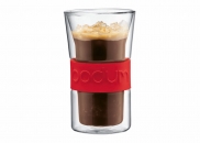 Kubki Bodum PRESSO 2szt.i 0.3l.czerwone