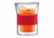 Zestaw 2 kubków .0,2l Bodum PRESSO czerwone