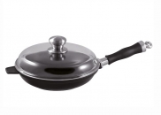 Patelnia teflonowa + pokrywa CF UNIVERSUM 26 cm VINZER