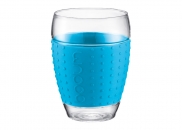 Szklanki 2 szt. Bodum PAVINA 0.45 niebieskie