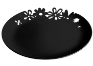 Talerze ALICE zestaw 2 szt czarne Koziol