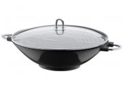WOK żeliwny Bodum Chamboard 37cm.