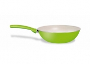 Wok 28 cm zielony BIOCERAMIX indukcja PENSOFAL