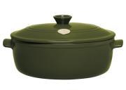 Garnek ceramiczny do duszenia owalny 6 l zielony Emile Henry