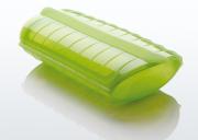 Naczynie żaroodporne z wkładką małe zielone Lekue