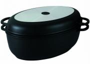 Brytfanna 8 l gęsiarka owalna 2 w 1 Taurus 38 cm Ambition