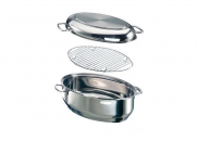 Brytfanna, 38 cm., 3 części, Profinox 