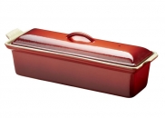 Brytfanna prostokątna 32cm z pokrywą  wiśniowa Le Creuset