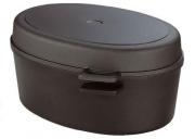 Brytfanna gęsiarka tytan 42x28 z pokrywką metalową 10 l SKK