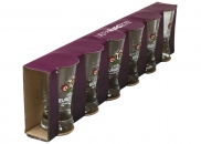 Komplet 6 kieliszków do wódki EURO 2012