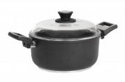 Garnek 3 l tytanowy 20 cm z pokrywką, indukcja, SKK