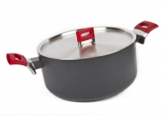 Garnek ceramiczny  Moneta Maxima z pokrywą 24cm