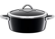 Garnek 28 cm brytfanna 5,9 l Vitaliano Nero Silargan Silit