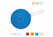 Osłona przed pryskaniem 28 cm łososiowa GRANCHIO