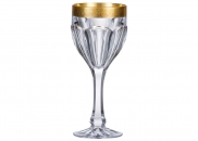 Kieliszki do wina 190 SAFARI GOLD 24K 24% Pbo Bohemia