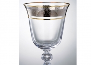 Kieliszki do wina 220 ml LAURA PLATINE Bohemia