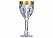 Kieliszki do wina 290 ml SAFARI GOLD 24K Bohemia