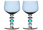 Kieliszki do wina niebieskie 350 ml, 2 szt. Sagaform