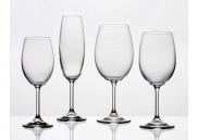 Komplet 24 cz. kieliszków do win i szampana Martina Bohemia