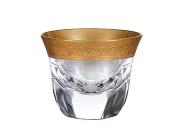 Komplet 6 kieliszków Jessie złocone kryształ 40 ml Bohemia