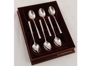 Komplet 6 łyżeczek do kawy Amefa Metropol