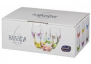 Komplet 6 kieliszków Rainbow kolor 60 ml Bohemia