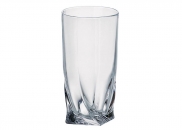 Komplet 6 szklanek wysokich 350 ml QUADRO Bohemia