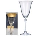 Komplet 6 kieliszków do wina 350 ml Aleksandra Gold Bohemia