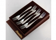 Komplet 6 widelczyków do ciasta Amefa Cuba