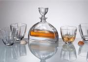 Komplet Whisky karafka + 6 szklanek NEMO Bohemia