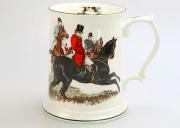 Kubek kufel do piwa porcelanowy 1 l 0040 David Michael