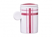 Kubek do zaparzania herbaty,red, Benetton, Tisianiera Scudo