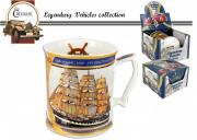 Kubek kufel Żaglowiec 480 ml Old vehicles Carmani