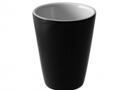 Kubek termiczny, bez ucha, czarny, 360 ml Loveramics