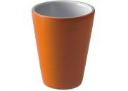 Kubek termiczny, bez ucha, pomarańczowy, 360 ml Loveramics