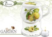 Kubek z podgrzewaczem +pokrywka Royal Garden Cytryna Carmani