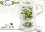 Kubek z pokrywką i podgrzewaczem Royal Garden Mięta Carmani