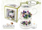 Kubek z pokrywką podgrzewaczem Royal Garden Jeżyna Carmani